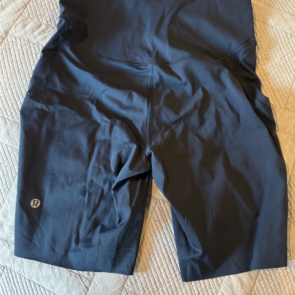 Lululemon Navy Blue Athletic Shorts